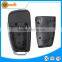 3 button car key with round logo and uncut blade key case for Audi A3 A3 A5 A6 Q7