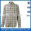 Custom Mens Long Sleeve Tops plaid Shirt Casual shirt