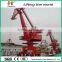 360 Degree Rotating Unloading Offshore Port Crane