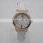 Fashion Brand Design Camellia Watch Promotion Gift Leather Women Watch for Ladies Waterproof