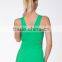 Customized Design Nylon Spandex Stretchy Active Yoga Tank Top