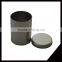 Empty Round Storage Box Tea Tin Box For Home/Office