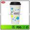 16oz insulated double wall bpa free plastic thermo mug