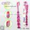 Nylon Soft Bristles Kids Toothbrush With Chuck for Children