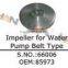 Schwing concrete pump parts pully water pump gear type OEM 284138 237 Putzmeister JUNJIN