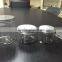 China 250g 300g 400g Pet Jars With Aluminum Lid Clear Pet Jar