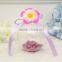 Lovely clear wedding favour box with flowers