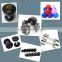 High Quality and Low Price Black Fixed Rubber Dumbbell AR01