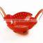 Chic Silicone Vegetable Steamer Food Veggie Steam Basket Microwaveable Cooker