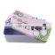 flat lid tin storage box