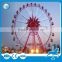 Romantic Best selling entertainment equipment park rides giant ferris wheel manufacturer