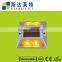 top selling yellow monocrystalline exit&entance solar led road stud