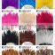 ZPDECOR Wholesale Bleached Dyed HOT PINK Strung Chinese Rooster Saddle Feather