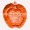 Muslim Unique Woven Wooden Bread Fruit Apple Shaped Bowl