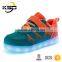 2016 Hot Selling Wholesale Shoe Soles Rubber Kid Shoe LED Light Shoes