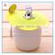 Fashion smart cute animal shape silicone cup lid, Fashion smart cute animal silicone mug cover, Cute Anti-dust silicone bowl lid