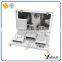 Sturdy counter top clear acrylic jewelry display bar for cosmetics