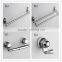 6100 simple modern design zinc alloy chrome bathroom accessories set
