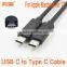 Reversible super speed 10Gbps USB 3.1 Type C Cable with E-marker IC