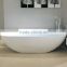 customized design acrylic solid surface bathtub, artificial stone bath tub