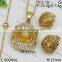 Hot Deisgns Wholesale Jewelry From Dubai Gold Plated Jewelry Set