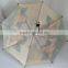 Creative golfball handle Angel printing heat transfer umbrella