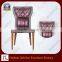 Good Looking High Quality Imitated Wooden Aluminum Dining Chair