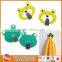 metal animal decorative wall adhesive hooks