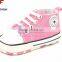 No.1 yiwu exporting commission agent wanted new design Wholesale Canvas Baby Shoes baby girl shoes
