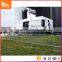 Hot galvanized event crowd control barrier