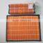 Orange bamboo table mat from Vietnam 100% cheapest price