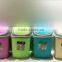 24L waste bin Beauty customized red home garbage bin