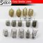 SGPF-1143 (27mm*32mm)Cylindrical plastic Carp fishing cage feeder lead weights