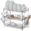 Hight quality metal dish rack kitchen drawer