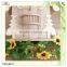 craft house shape wood tableware toy gift box