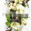 SD800923 Decorative plastic magnolia flowers single stem