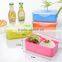 Wholesale Stock Rectangle Double-deck Seal Lunch Box