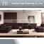 modern itlian geniune leather sofas for living room