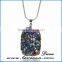 Precious Genuine Natural Agate Drusy Pendant Charm Druzy Stones Wholesale