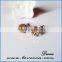 Agate druzy Earring Small Round 8mm natural stone earrings