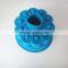 New design flower shaped silicone baking chiffon cake mould