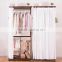 cabinet type wooden coat hanger wooden clothes rack for bedroom
