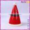 Three layers desgin hat shape desgin christmas ceramic decorations