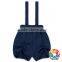 Wholesale Baby Cotton Solid Color Summer Strape Baby Girl Shorts