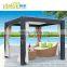 Square outdoor furniture wicker gazebo rattan gazebo