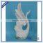 Luxury modern ceramic goose figurine decoration black goose