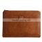 Manufacture leather laptop bag for travel accessories, for multifunction laptop bag