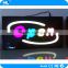 Outdoor restaurant open LED sign display board /full color LED open display sign can be customized