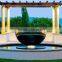 modern outdoor garden decoration stainless steel metal water fountains sculpture