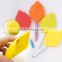rubber leaf shape bag silicone toothbrush cup